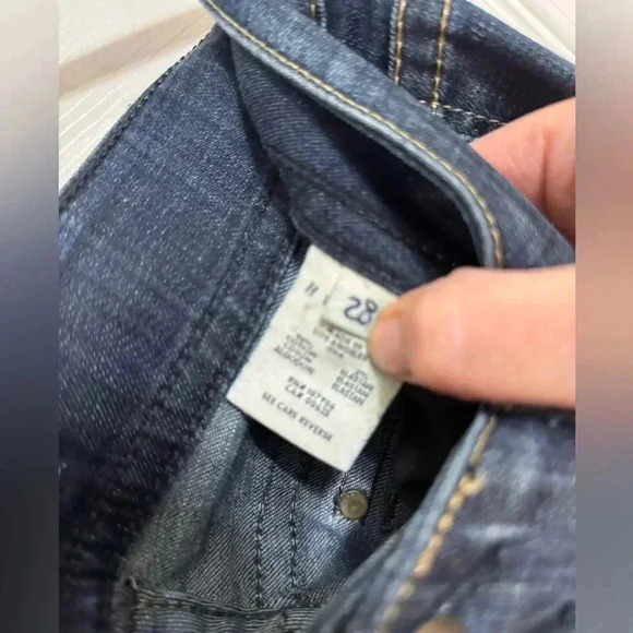 Hudson flare leg darker denim jeans - Picture 11 of 13